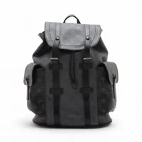 ヴィトン モノグラム エクリプス リバース クリストファーPM M46331 ブラック RFID反応あり