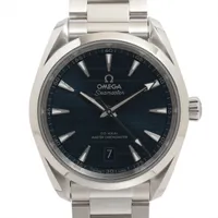 オメガ シーマスター300 2531.80 SS AT 青文字盤 1503/825 A2840078