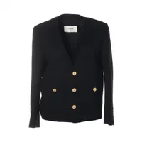 ヨウジヤマモト コットン ジャケット 2 レディース ブラック B Yohji