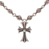 クロムハーツ 1ボールタイニーCHクロス ネックレス 925 12.0g イン