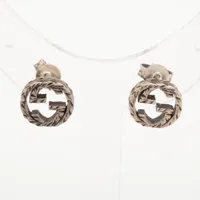 グッチ インターロッキングG アラベスク ネックレス 925 18.1g