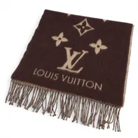 ヴィトン M71295 エシャルプ バローダ マフラー カシミヤ レッド