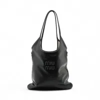 ドルチェ&ガッバーナ ファー×レザー トートバッグ ブラック A2021392