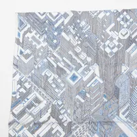 エルメス カレ90 PANTIN CITY パンタンシティ スカーフ シルク