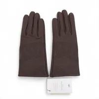 エルメス シェーヌダンクル グローブ 7 ラムスキン モカ ドライビング