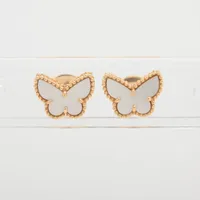 ヴァンクリーフ&アーペル スウィートアルハンブラ オニキス ピアス 750