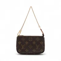 ヴィトン モノグラム ミニポシェットアクセソワール M58009 ブラウン