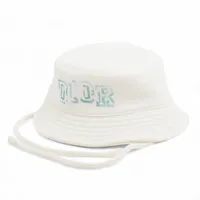 エルメス ベレー帽 56 コットン ホワイト スレ ほつれ シャンブレー