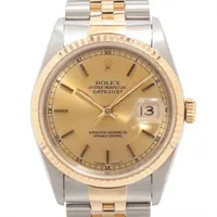 ロレックス デイトジャスト 69178 YG AT シャンパン文字盤 A3253822