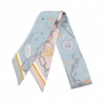 エルメス ポワントゥ LA FEMME AU CARRE スカーフ シルク A3035597