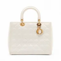 クリスチャンディオール レディディオール ミニ カナージュ パテント