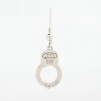 ジャスティンデイビス ピアス(片耳用) 925 2.0g 手錠モチーフ 925 
