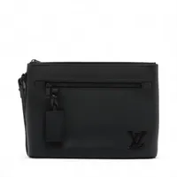 ヴィトン LVアエログラム ポシェット IPAD M69837 ブラック RFID反応あり