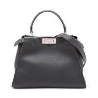 フェンディ ピーカブー フィットミニ セレリア ハンドバッグ 7VA422 フェンディ セレリア ピーカブーフィットミニ レザー 2WAYビジネス