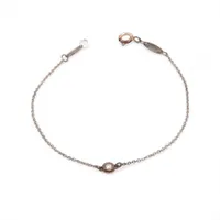 ティファニー カラー バイザヤード ブレスレット 925 1.4g シルバー