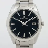 グランドセイコー 4J51-0AA0 SS×革 QZ 白文字盤 A3438818｜中古