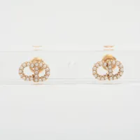 バレンシアガ ロゴプレート ピアス(両耳用) GP シルバー A2469358