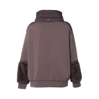 ヘルノ ナイロン×ポリウレタン ダウンジャケット 44 レディース