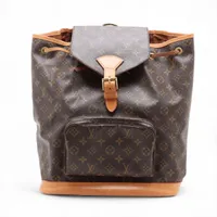 ヴィトン モノグラム モンスリGM M51135 ブラウン WZ602627｜中古