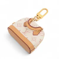 ヴィトン M01554 マイクロチャームLVハート チャーム GP ピンク