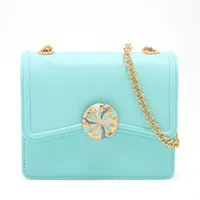 ティファニー レザー ジュエリーケース ブルー ZZ014203｜中古ブランド