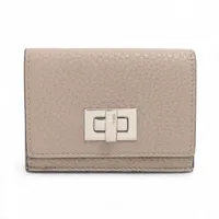 フェンディ セレリア ピーカブー 8M0426 レザー コンパクトウォレット