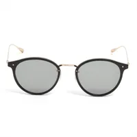 オフホワイト サングラス 53□21-145 プラスチック ブラック OERI077