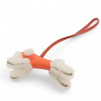 ロエベ×スタジオジブリ チャーム レザー レッド×オレンジ ハウルの動く