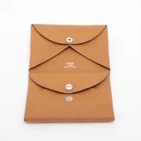 エルメス カルヴィ デュオ シェブルミゾル コインケース ゴールド