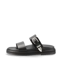 セリーヌ レザー サンダル 42 メンズ ブラック ティッピ A4133649