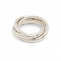 ティファニー チューリップ リング 925 3.4g シルバー A2855307｜中古