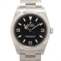 ロレックス エクスプローラーⅠ 114270 SS SS AT ブラック文字盤