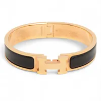 エルメス クリッククラックHバングル ラージ バングル GM GP×エナメル