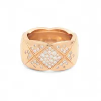 シャネル ココ クラッシュ リング 750(YG) 3.8g 51 A3660172｜中古