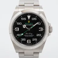 ロレックス エアキング 126900 SS SS AT 黒文字盤 あまりごま2