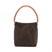 ヴィトン モノグラム ルーピングGM M51145 ブラウン