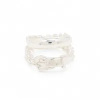 エルメス ブックルセリエ アンフレクシブル 2025 リング 61 925 13.0g