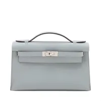 【ポシェットケリー】HERMES エルメス 空箱　付属品あり 031▲ エルメス ポシェットケリー ヴォースイフト グリパンタン シルバー金具