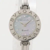 ブルガリ ビーゼロワン BZ22S SS SS QZ ブルーシェル文字盤 A4135054