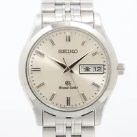 グランドセイコー 4J51-0AA0 SS×革 QZ 白文字盤 A3438818｜中古