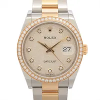 ロレックス デイトジャスト 279383RBR SS×YG SS×YG AT ラベンダー
