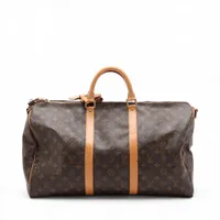 ヴィトン モノグラム キーポルバンドリエール50 M41416 ブラウン