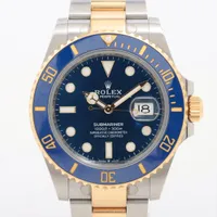 ロレックス サブマリーナーデイト 126613LB SS×YG SS×YG AT 青文字盤