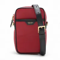 トムフォード レザー クラッチバッグ ボルドー A2759376｜中古ブランド