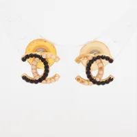 シャネル ココマーク スター F24C ピアス(両耳用) ラインストーン