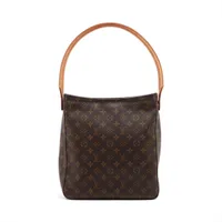 ヴィトン モノグラム ルーピングGM M51145 ブラウン