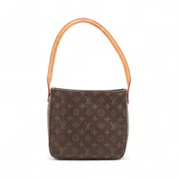 ヴィトン モノグラム ルーピングMM M51146 ブラウン