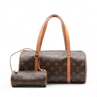 ヴィトン モノグラム パピヨン30 M51385 ブラウン GZ033535｜中古