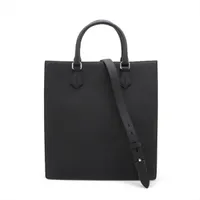 ボナベンチュラ ニコラ レザー トートバッグ グレー A3230740｜中古