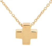 ティファニー　ローマンクロスネックレス　750 ティファニー ローマンクロス ネックレス 750(YG) 3.3g A4138758｜中古